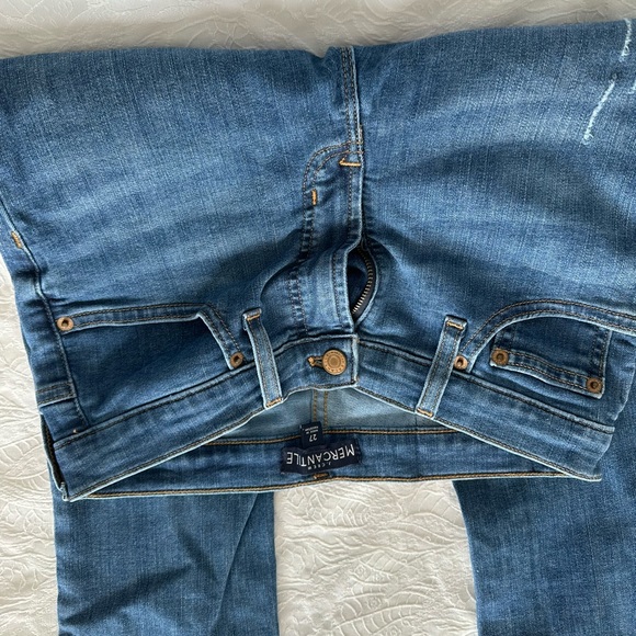 J. Crew Mercantile Distressed Denim - size 27 - Picture 6 of 11
